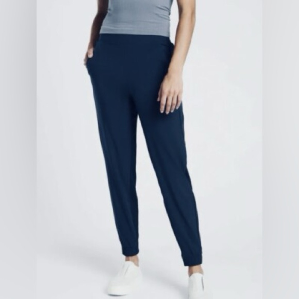 Athleta Navy Brooklyn Ankle Pants 2 $89 NWT